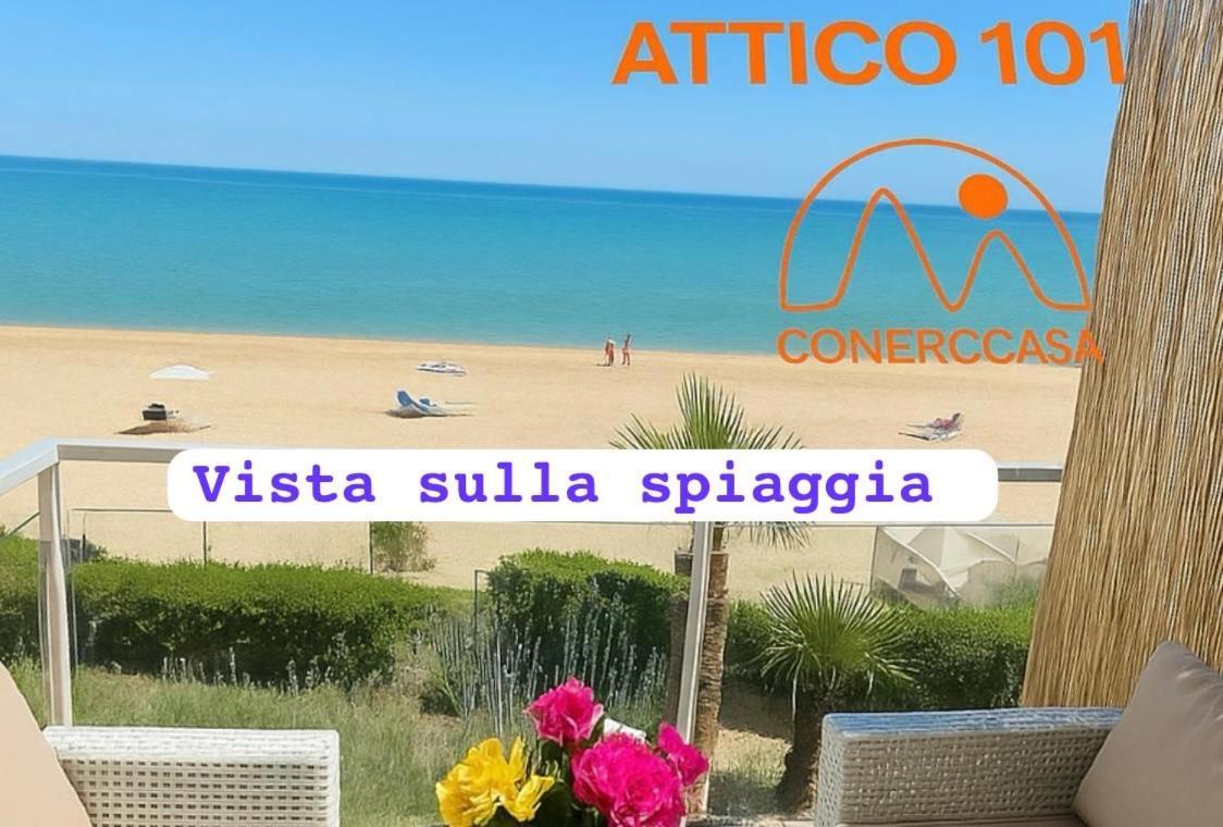 Conero Casa - Marcelli Di Numana In Via Litoranea 101 Sul Mare Vista Spiaggia Con Parcheggio Esclusivo Zewnętrze zdjęcie